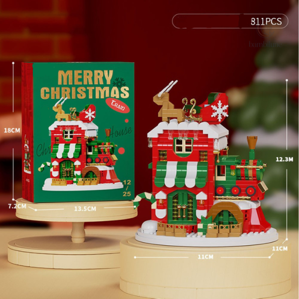 Construction festive avec SnowieBlocks pour Noël