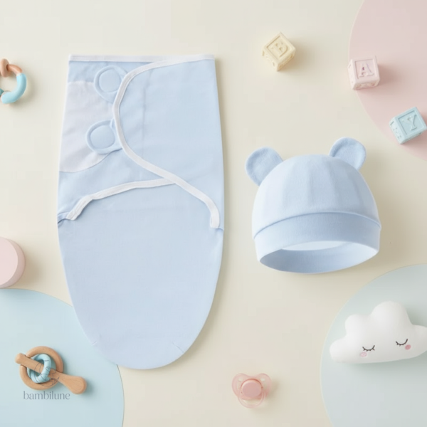 Couverture pour bébé, SnuggleBear, chaleur et tendresse