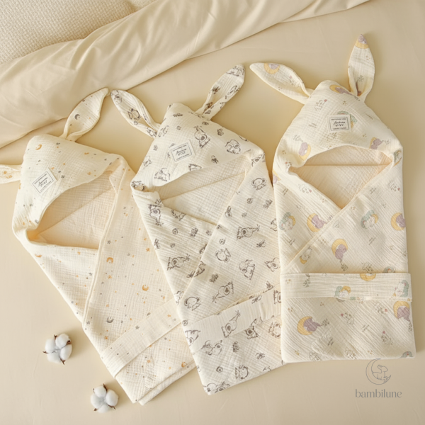 Couverture d'emmaillotage SnuggleBear pour enfants