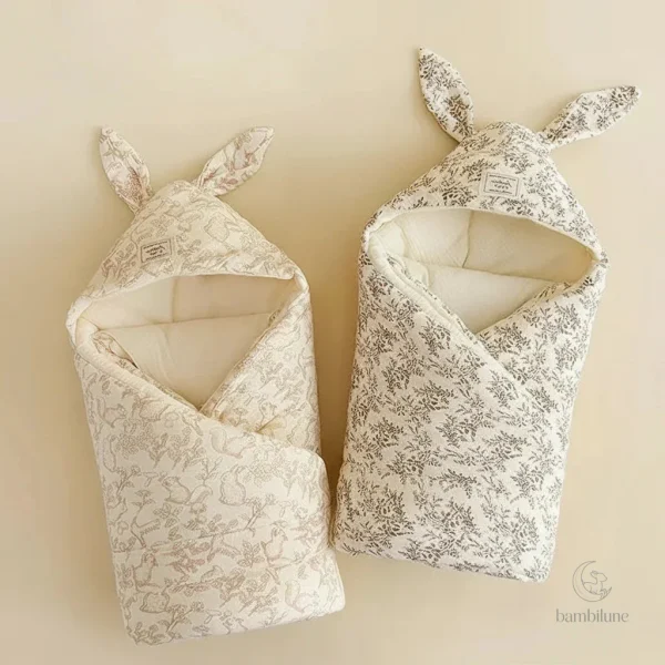 Couverture d'emmaillotage pour un hiver douillet