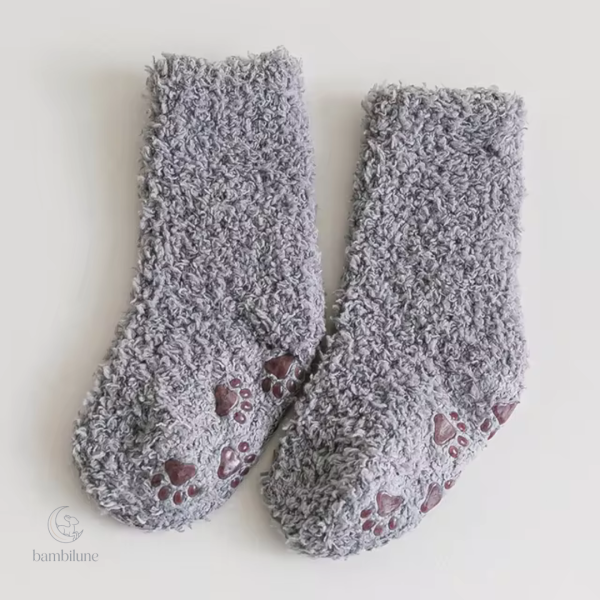 Chaussettes pour bébés, polaire douce et chaude