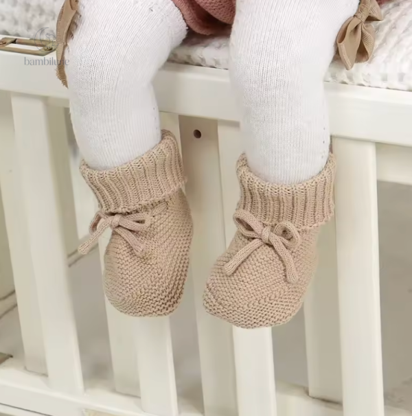 Chaussons tricotés chauds pour enfants, style et confort