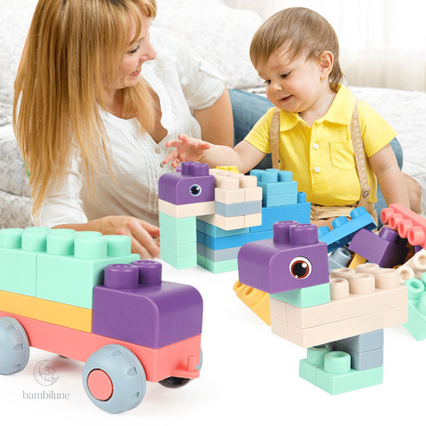 Blocs de construction souples pour enfants