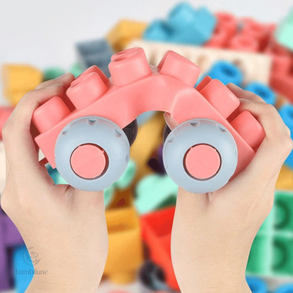 Jouets de construction en mousse colorés et sécurisés