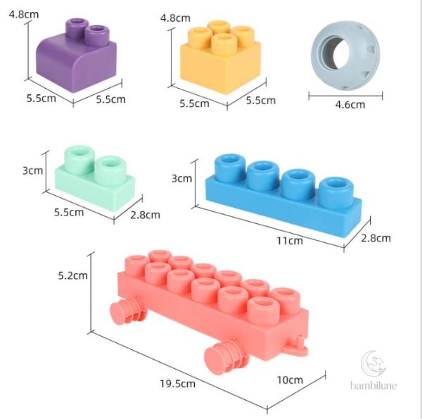 Blocs amusants pour des heures de jeu créatif