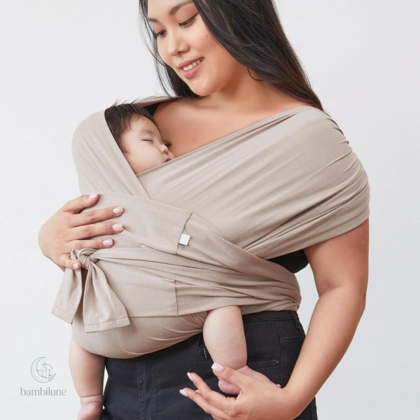 Écharpe porte-bébé SoftNest ergonomique et confortable
