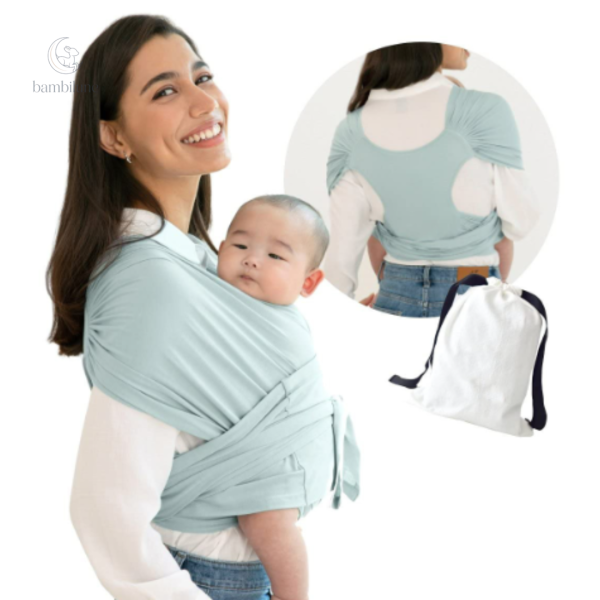 Écharpe porte-bébé douce et sécurisée SoftNest