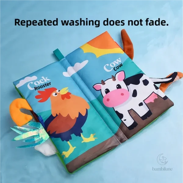 Livre interactif pour enfants de 0 à 1 an