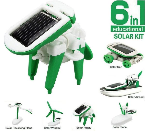 Robot solaire à construire pour l'apprentissage ludique