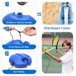 Entraînement interactif au tennis pour extérieur