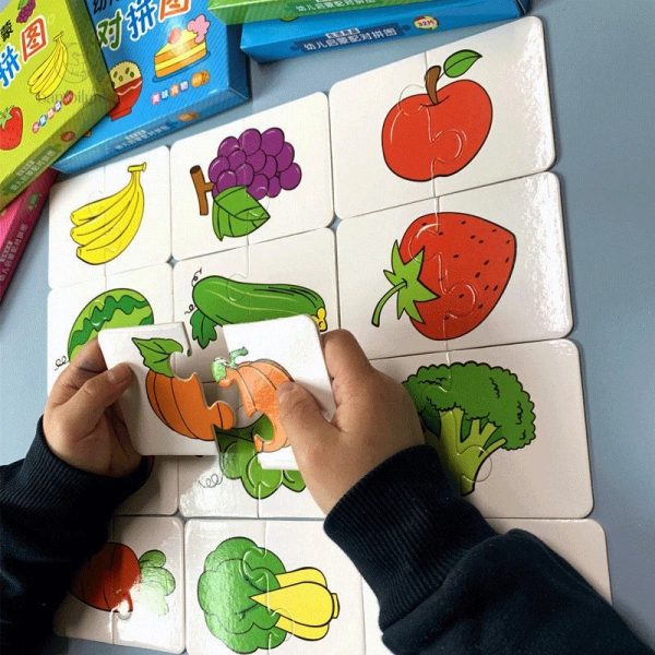 Casse-tête éducatif sur les couleurs