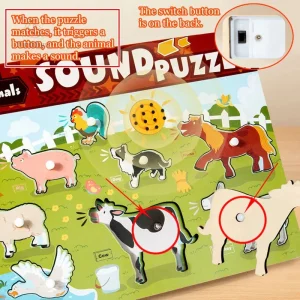 Puzzle sonore interactif pour le développement auditif