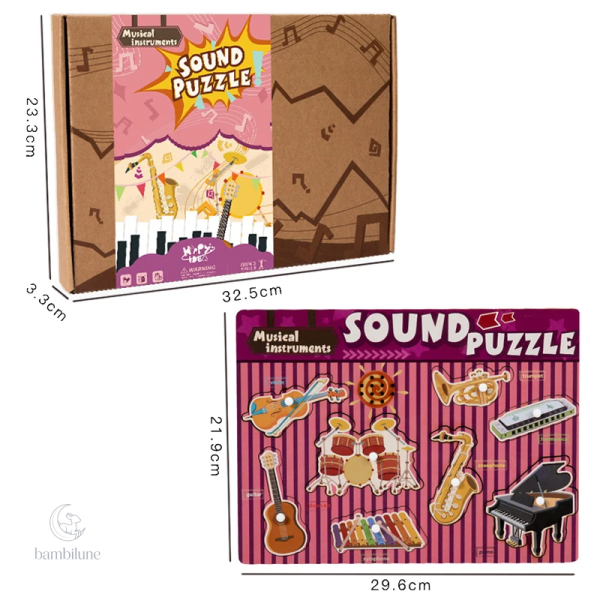 Jeu d'association sonore adapté aux jeunes enfants