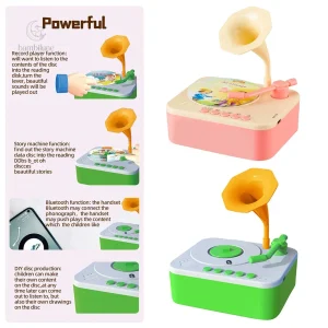 Gramophone interactif pour les petits de 4 à 5 ans