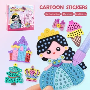 Perles DIY colorées pour stimuler la créativité des petits