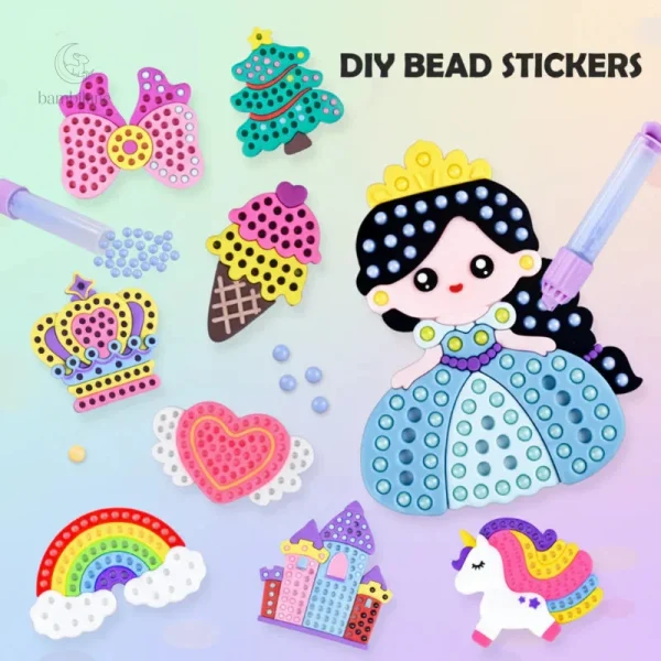 Kit de perles mignon pour développer la motricité fine