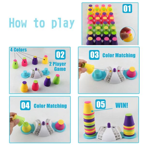 Speed Stacker - Course vers le sommet pour les tout-petits