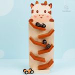 SpeedSlide : jouet interactif en bois pour petits pilotes