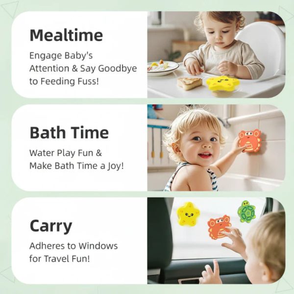 Spinner éducatif adapté aux enfants de 1 à 2 ans