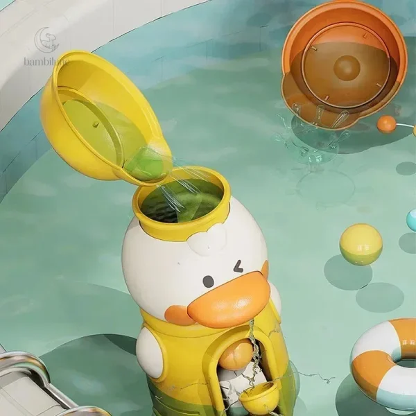 Accessoire de bain ludique pour stimuler l'imagination des enfants