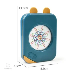 Activité artistique pour enfants avec le SpiroArt