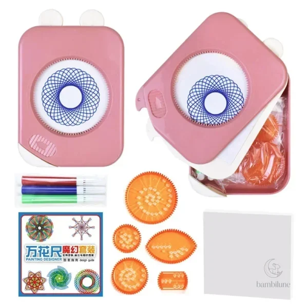 Spirographe Designer – Stimule l'imagination des jeunes enfants