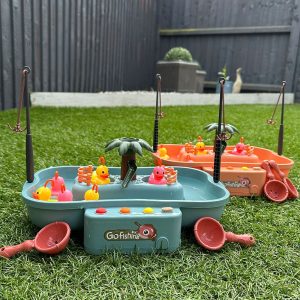 Pêche au canard ludique pour les enfants à l'heure du bain