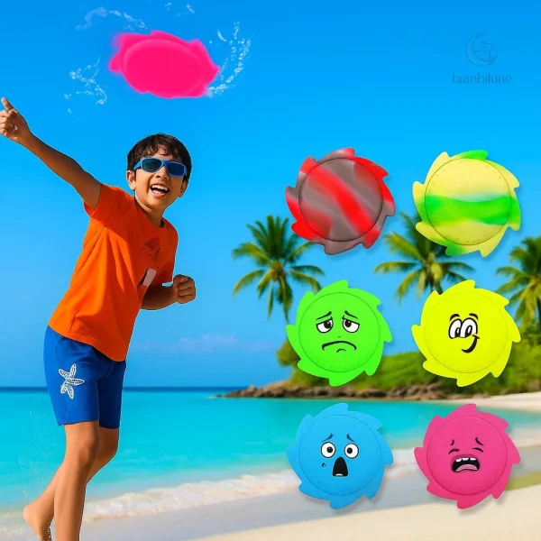 SplashDisk – Frisbee aquatique en silicone pour enfants