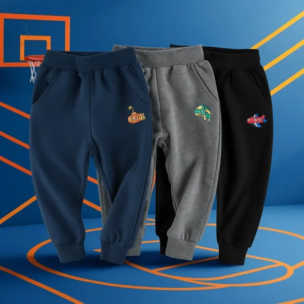 SportyFit – Pantalons de survêtement décontractés pour enfants