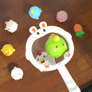 Squeaky Splash – Filet de pêche pour le bain
