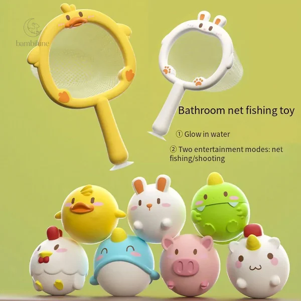 Squeaky Splash : divertissement au moment du bain