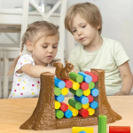 Squirrel Stacker : jouet d'adresse pour les tout-petits