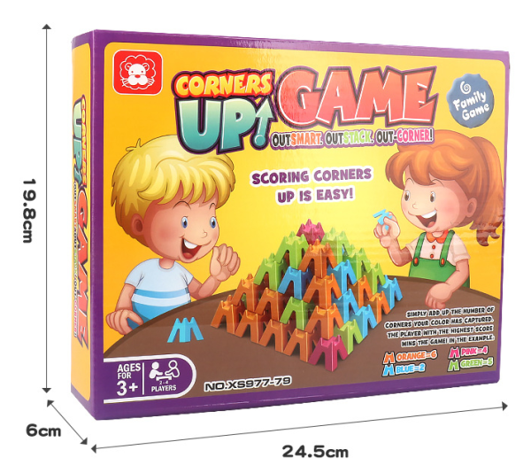 Jeu d'apprentissage amusant avec blocs empilables