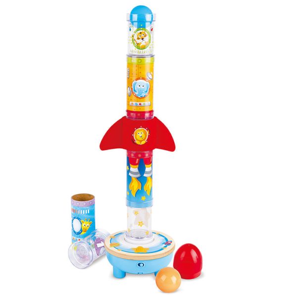 Jouet d'empilage fusée Stack Rocket pour enfants de 3 à 4 ans