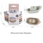 Jouets de bain empilables pour le plaisir aquatique des enfants