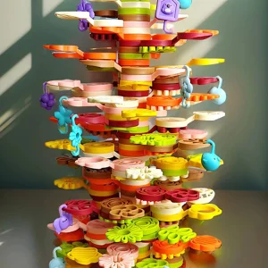 Stacking Balance Tree - Jouet d'empilage pour jeunes bâtisseurs
