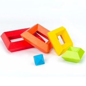 Pyramide empilable - Blocs de construction créatifs