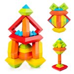 Blocs de construction colorés pour stimuler l'imagination