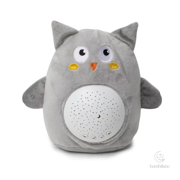 Projecteur de veilleuse intégré à une peluche douce