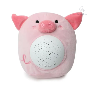 Veilleuse projetant des motifs apaisants pour bébés