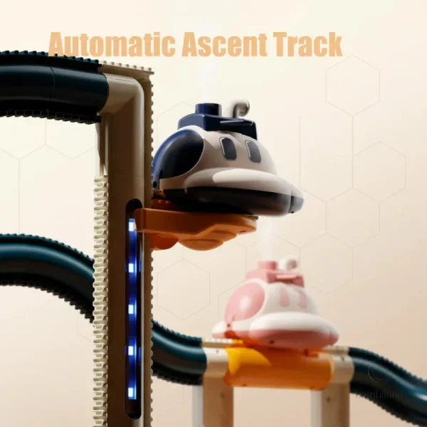 Circuit de train amusant adapté aux enfants de 3 à 4 ans