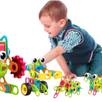 Blocs de construction colorés pour l'apprentissage ludique