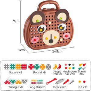 Perceuse pour enfants, exploration et créativité garantis