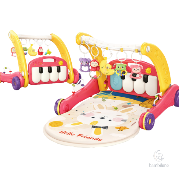 Step & Play – Trotteur et baby gym interactif 3 en 1 - vue 6