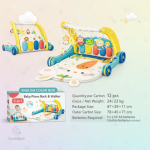 Trotteur d'éveil et baby gym pour les jeunes enfants