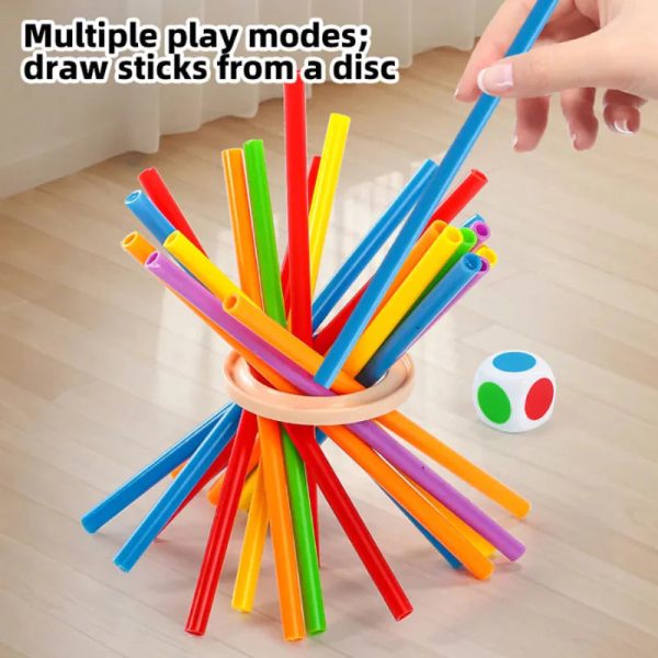Jeu de bataille avec des bâtons pour enfants