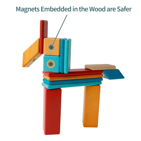 Sets de construction magnétiques pour développer l'imagination