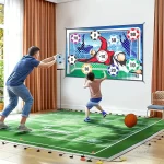 Dalle et escaliers Sticky Soccer pour enfants