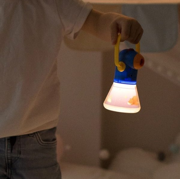 Lampe d'histoires adaptée aux enfants de 2 à 3 ans