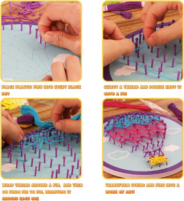 String Art - Activité éducative pour enfants